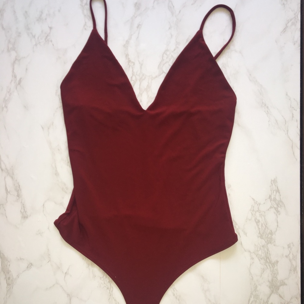 V cut bodysuit